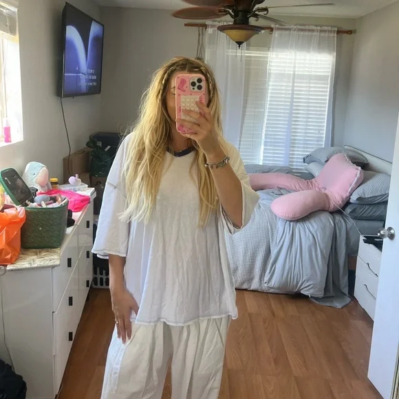 FREE PEOPLE tee shirt - Picture 1 of 11